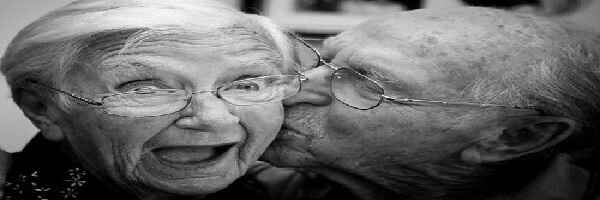 Loving elderly couple, happy relationship, thy use our Prayers for a successful relationship